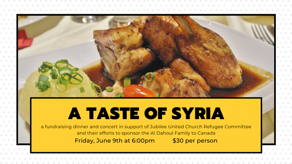 Refugee Fundraising Dinner